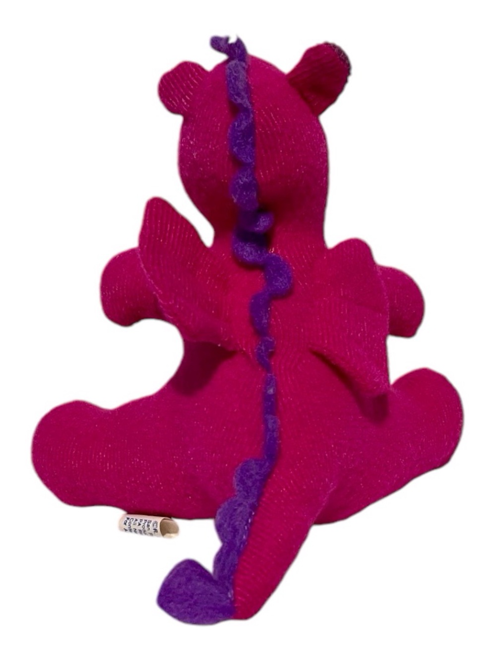Vintage Stuffed small Fairy Dragon, 5in - Picture 3 of 7